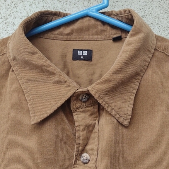 Uniqlo Tan Corduroy Shacket XL - Picture 3 of 8